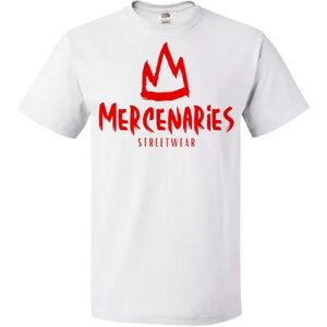 Mercenaries Streetwear White T-Shirt
